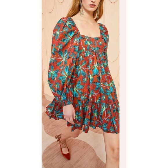 Ulla Johnson Alita Mini Dress in Tropical NWT Size 00 - Picture 5 of 12